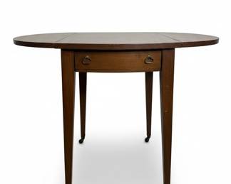 Vtg Drop Leaf Side Table