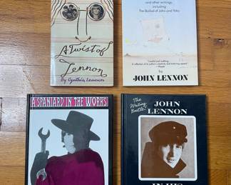 John Lennon Books Collection: In His Own Write, A Spaniard in the Works, Skywriting by Word of Mouth, and A Twist of Lennon
