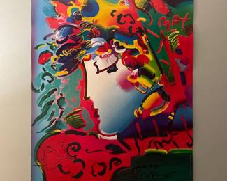 Peter Max "Blushing Beauty II" Romance Series
