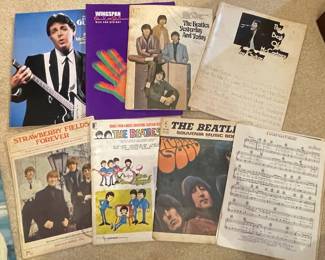 The Beatles Music Books and Sheet Music Collection