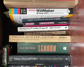 Collection of Music Biographies and Science Books