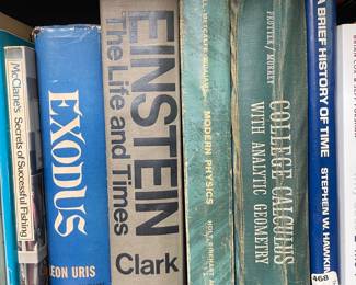 Collection of Vintage and Modern Hardcover Books: Science and Literature