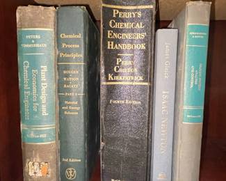 Collection of Chemical Engineering Textbooks (1950s-1960s)