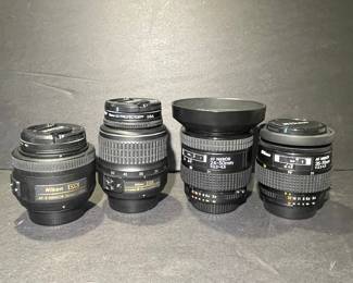 Nikon and NIKKOR Camera Lenses