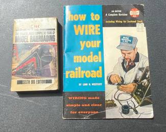 Vintage Model Railroading Books: How to Wire Your Model Railroad & The Biggest, Most Complete Book of Model Railroading