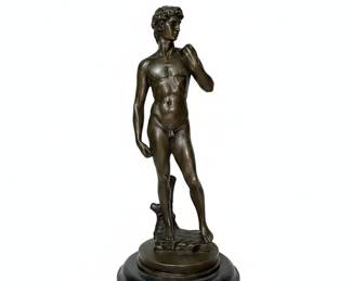 Bronze Sculpture of David after Michelangelo, Austin Productions