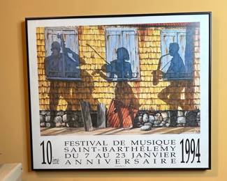 Festival de Musique Saint-Barthélemy 1994 Poster