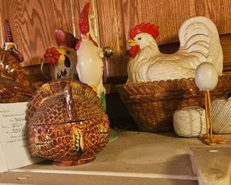 House full of Hens and Roosters