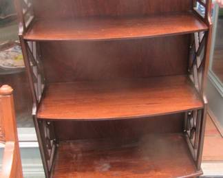 Four tier display with drawer