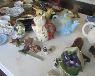 Misc. table collectibles
