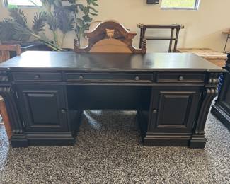 wooden desk