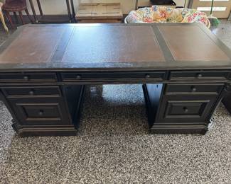 wooden desk
