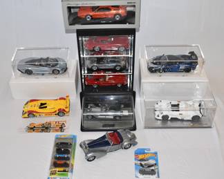 High end die cast car collection