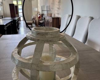 Pearl candle lantern