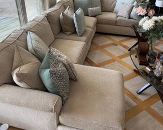 Havertys sectional sofa