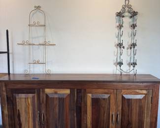 cabinets and wine racks