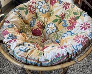 Rattan Chair with cushion