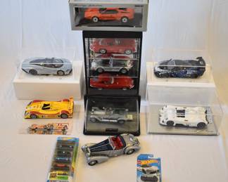 High end die cast car collection