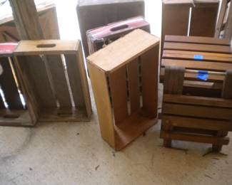 Lots of soda and other crates