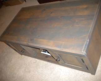 Western decor style coffee table