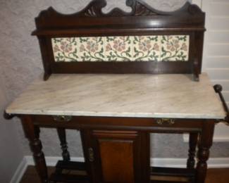 Antique tile back server