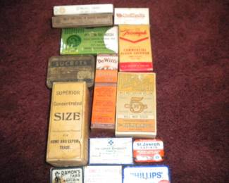 Various vintage sundries