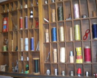 Thread, thimbles, spools and more