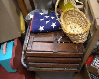 Antique egg crate