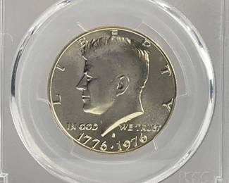 1976-S Silver Kennedy Half Dollar, PCGS MS67