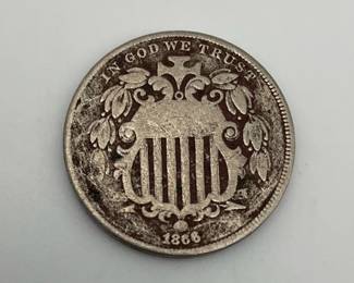 1866 US Shield Nickel