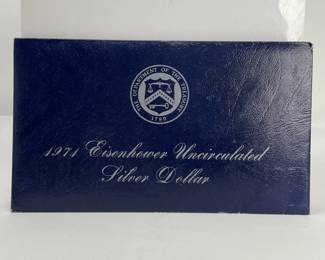 1971 Uncirculated Eisenhower Silver Dollar