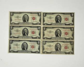 1953-A $2 Red Seal Notes