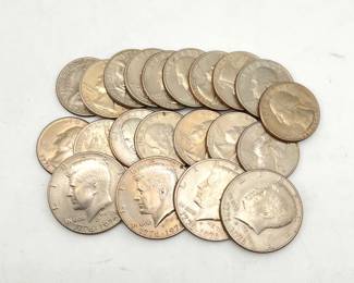 US Bicentennial Quarters and Half Dollars