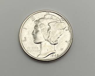 1945-D Mercury Dime