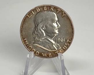 1961 Proof Franklin Half Dollar