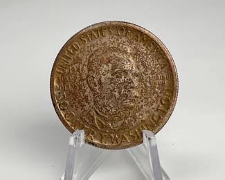 1946 Booker T Washington Silver Commemorative Half Dollar