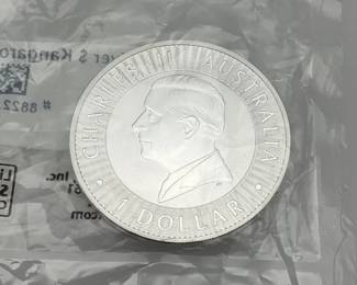 2024 Australia Kangaroo Silver Round