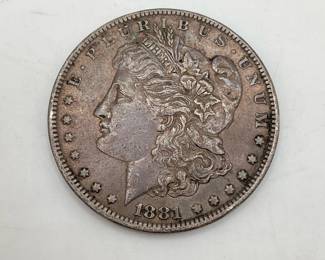 1881 Morgan Dollar