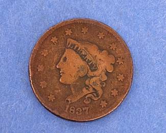 1837 Large Cent