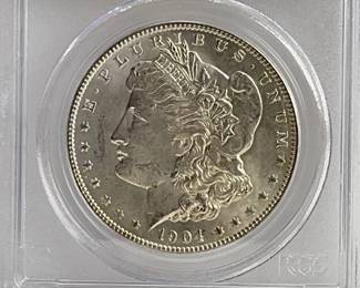 1904-O Morgan Dollar PCGS MS63