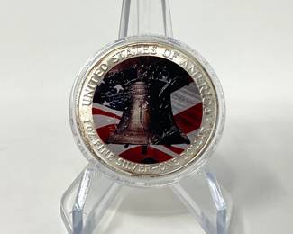 Colorized 2006 1 Oz American Silver Eagle