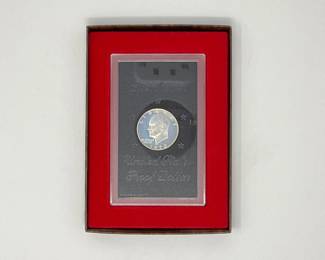 1972-S Proof "Brown Ike" Eisenhower Silver Dollar