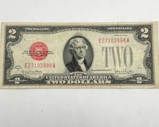 1928-G $2 Red Seal Note