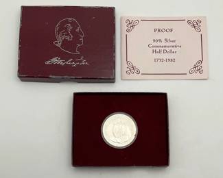 1982-S George Washington Commemorative 50c