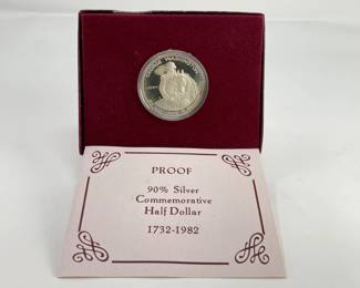 1982 George Washington Silver Half Dollar Proof