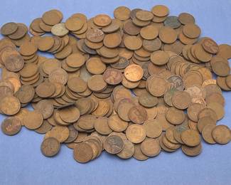 300 ea. 1930's Wheat Cents