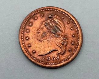 1863 Civil War Token