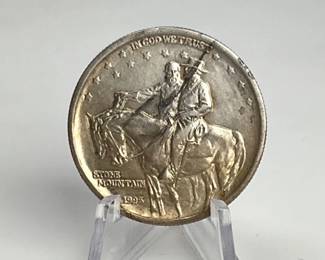 1925 Stone Mountain Silver Commemorative Half Dollar