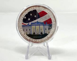 Colorized 2006 1 Oz American Silver Eagle