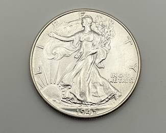 1945 Walking Liberty 50c